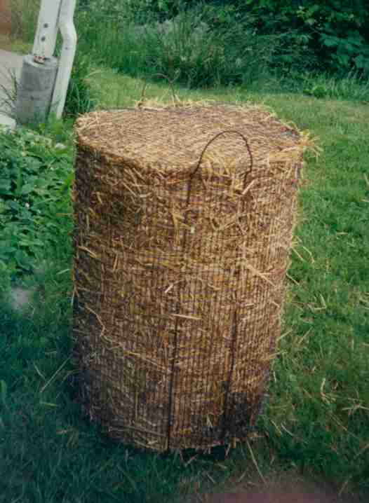 How to make mushroom growing straw blocks